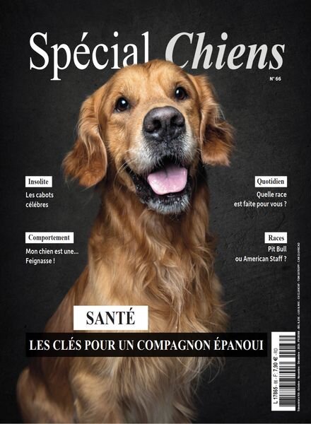 Special Chiens – Octobre-Novembre-Decembre 2024 Cover