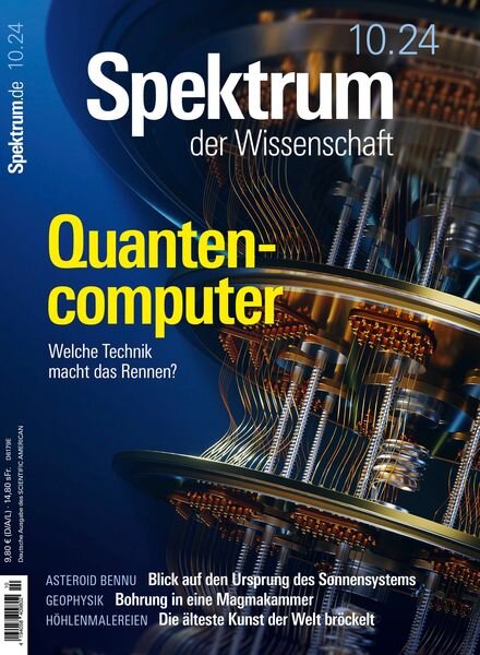 Spektrum der Wissenschaft – Oktober 2024 Cover