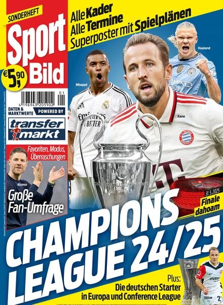 Sport Bild Sonderheft – 13 September 2024 Cover