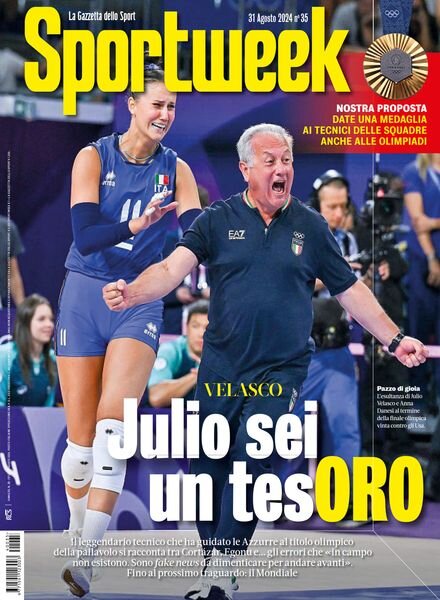 SportWeek – 31 Agosto 2024 Cover