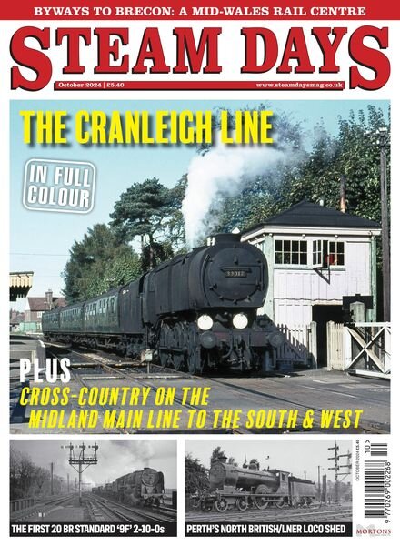 Steam Days – October 2024 Cover