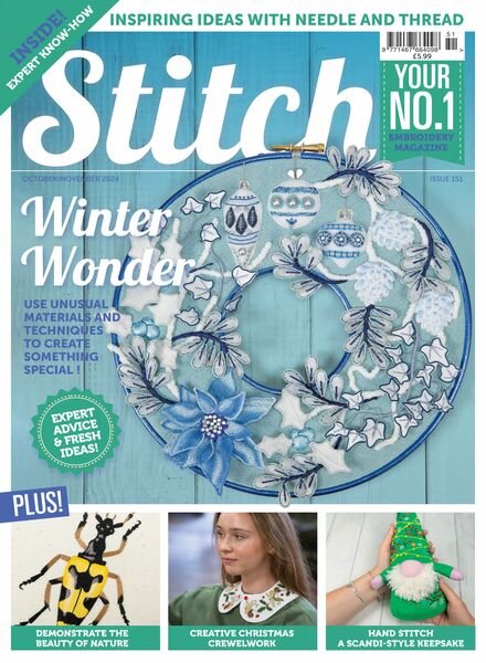 Stitch Magazine – October-November 2024 Cover