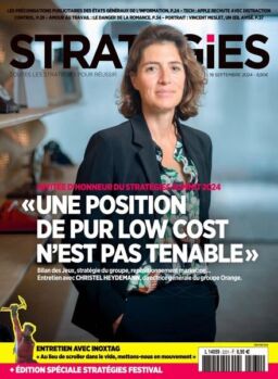 Strategies – 19 Septembre 2024