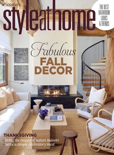 Style at Home Canada – October 2024 Cover