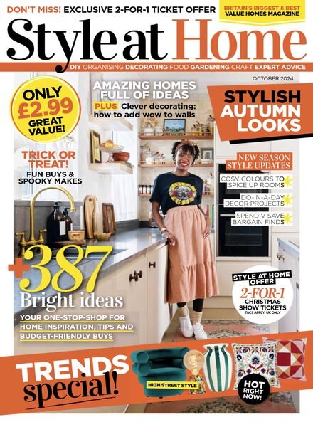 Style at Home UK – October 2024 Cover