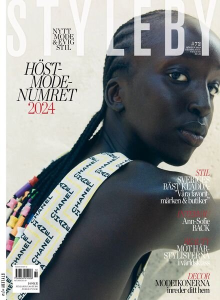 STYLEBY – 17 September 2024 Cover