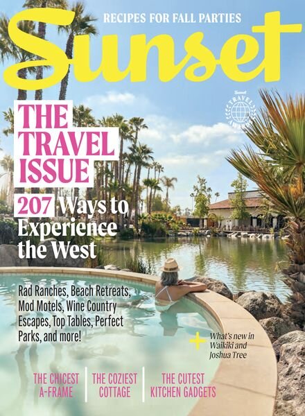 Sunset – The Travel Issue 2024 Cover