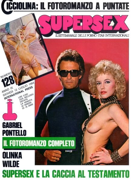 Supersex – Numero 128 12 Luglio 1984 Cover