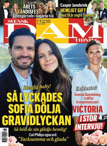 Svensk Damtidning – 11 September 2024 Cover