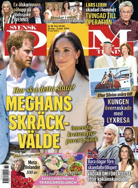 Svensk Damtidning – 26 Augusti 2024 Cover