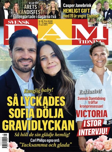 Svensk Damtidning – 9 September 2024 Cover
