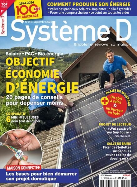 Systeme D – Septembre 2024 Cover