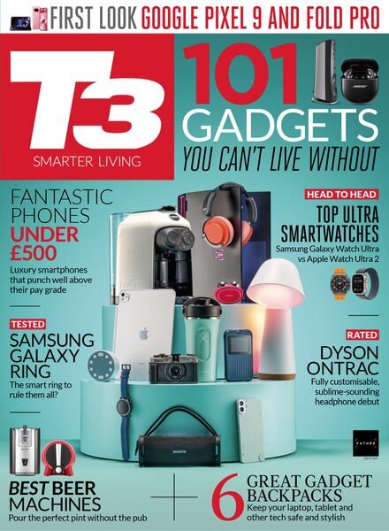 T3 UK – September 2024 Cover