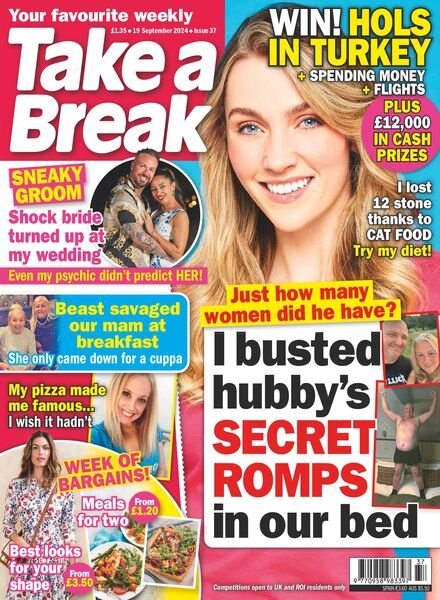 Take a Break Weekly – 12 September 2024 Cover
