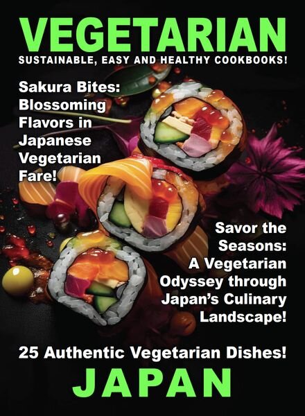 Taste of Vegetarian – Japan – September 2024 Cover