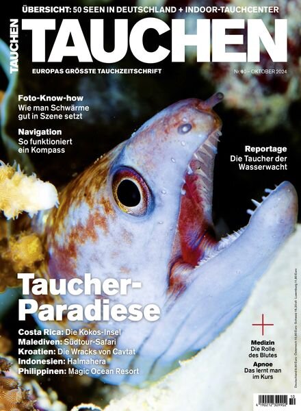 Tauchen – Oktober 2024 Cover