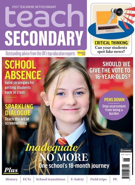 Teach Secondary – September-October 2024 Cover