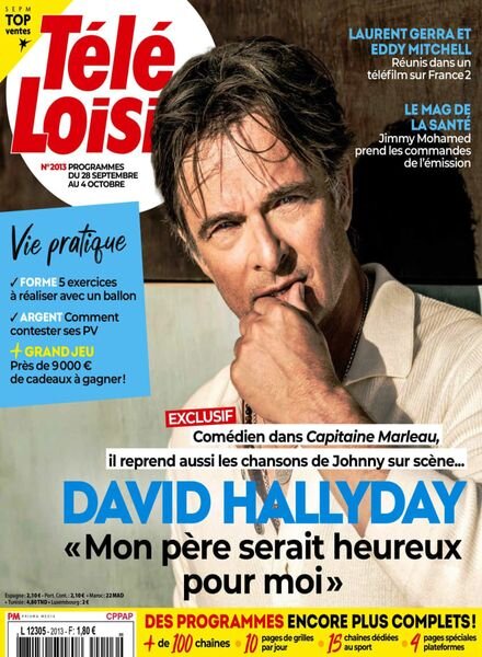 Tele Loisirs – 23 Septembre 2024 Cover