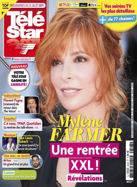 Tele Star – 16 Septembre 2024 Cover
