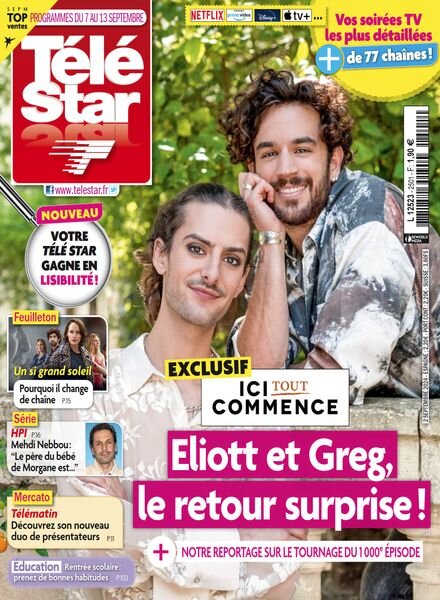 Tele Star – 4 Septembre 2024 Cover