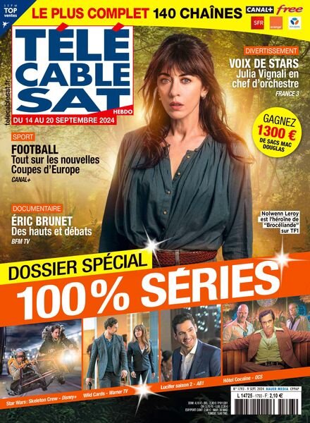Telecable Sat Hebdo – 9 Septembre 2024 Cover