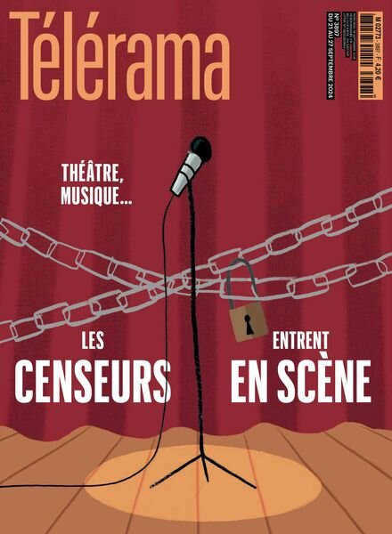 Telerama Magazine – 18 Septembre 2024 Cover