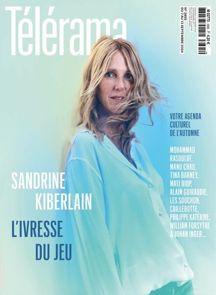 Telerama Magazine – 3 Septembre 2024 Cover