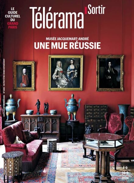 Telerama Sortir – 4 Septembre 2024 Cover