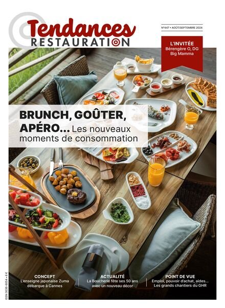 Tendances Restauration – Aout-Septembre 2024 Cover