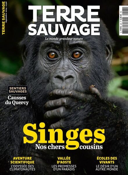 Terre Sauvage – Septembre 2024 Cover