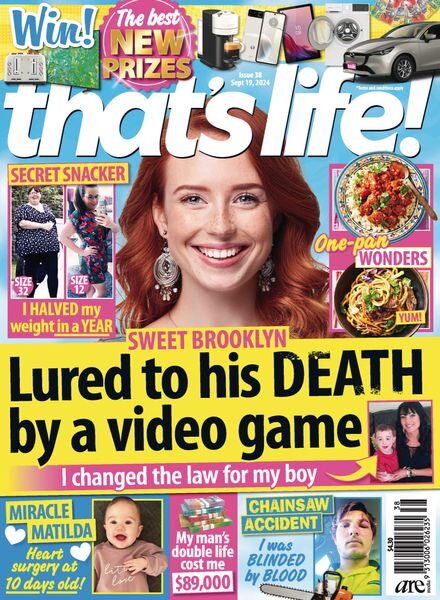 that’s life! Australia – 12 September 2024 Cover