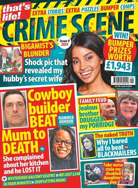 That’s Life Crime Scene – September 2024 Cover