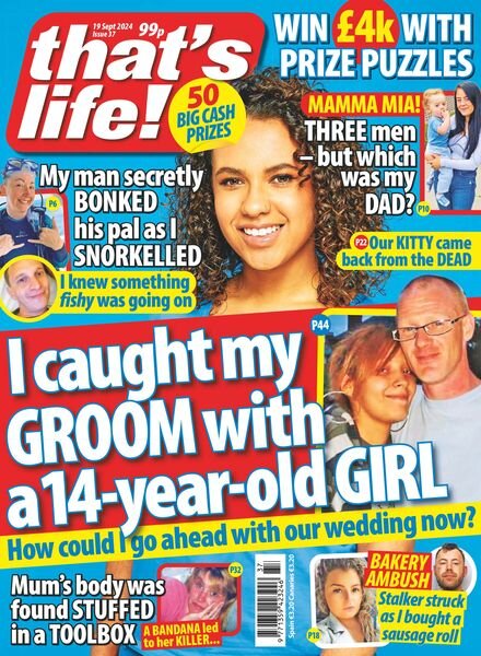 that’s life! UK – 12 September 2024 Cover
