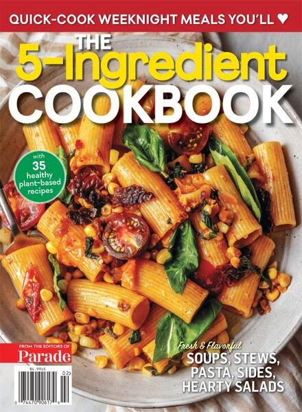 The 5-Ingredient – Cookbook 2024 Cover