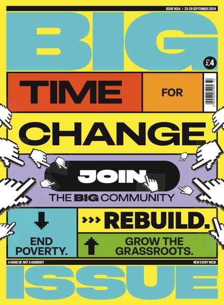 The Big Issue – 23 September 2024 Cover