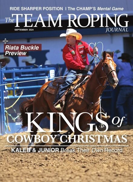 The Team Roping Journal – September 2024 Cover