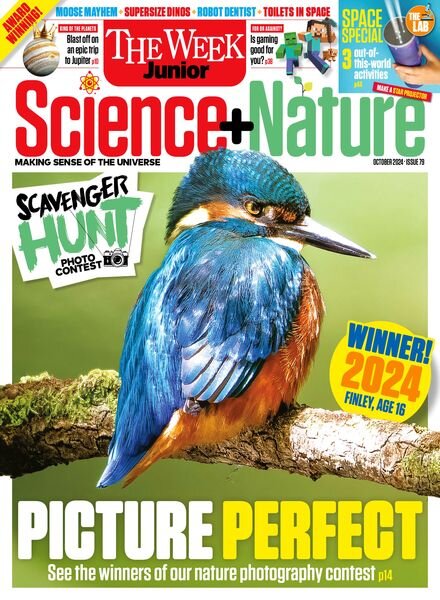 The Week Junior Science+Nature UK – October 2024 Cover