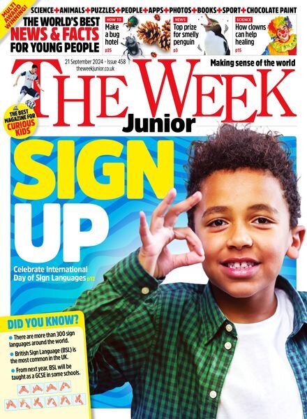 The Week Junior UK – 21 September 2024 Cover