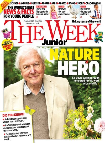 The Week Junior UK – 31 August 2024 Cover