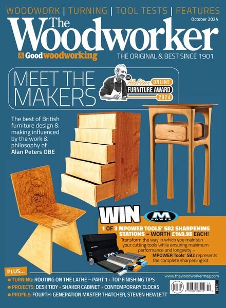 The Woodworker & Woodturner – October 2024 Cover