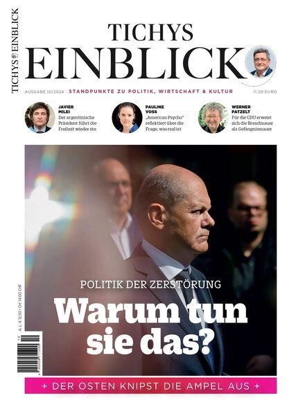 Tichys Einblick – Oktober 2024 Cover