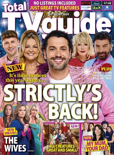 Total TV Guide – 14 September 2024 Cover