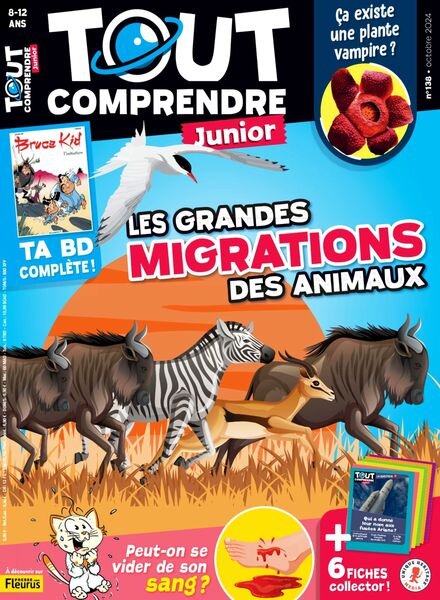 Tout Comprendre Junior – Octobre 2024 Cover