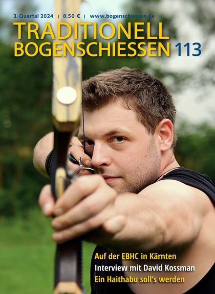 Traditionell Bogenschiessen – 29 August 2024 Cover