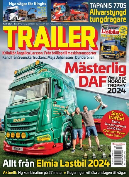 Trailer Sverige – 24 September 2024 Cover