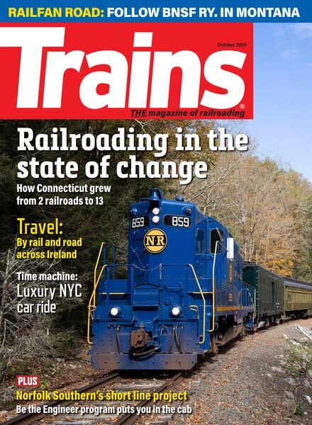 Trains – October 2024 Cover