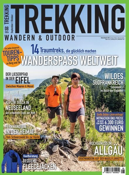 trekking-Magazin – September-Oktober 2024 Cover