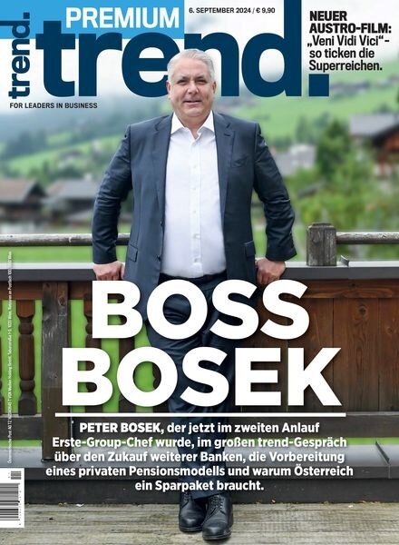 Trend – 6 September 2024 Cover