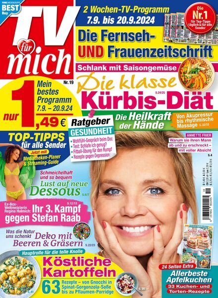 TV fur mich – 29 August 2024 Cover