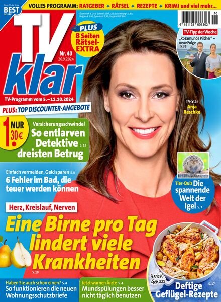 TV Klar – 26 September 2024 Cover